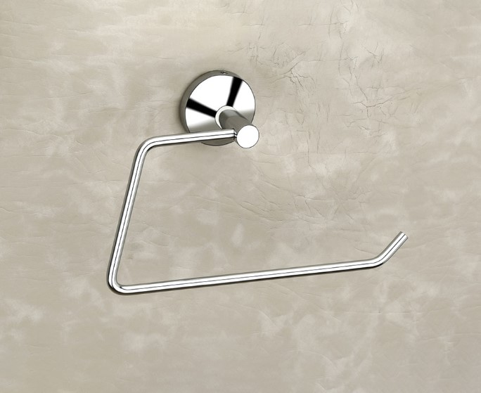 Moon Napkin Ring Stainless Steel Bathroom Commercial Hotel Spa Tabletop Heavy-Duty Anti-Rust Waterproof Easy Clean Professional Grade Durable Lunar Design Rustproof Hygienic Space Saving Modern Luxury Finish Secure Grip Table Setting Essential Elegant